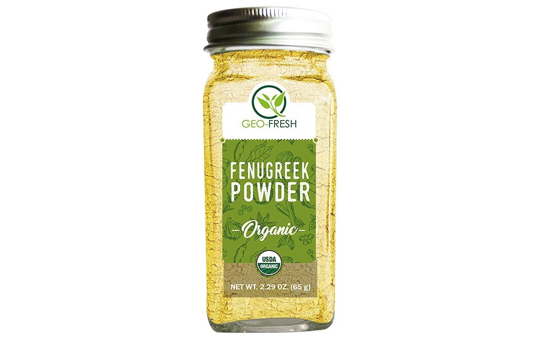 Geo-Fresh Organic Fenugreek Powder    Bottle  65 grams